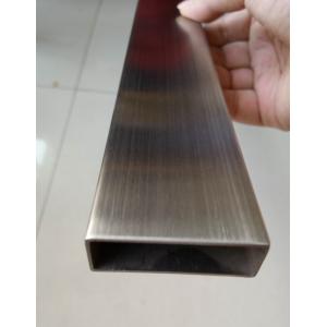 China Manufacture Polished Stainless steel tube 304 for stair baluster brushed SS stair pickets