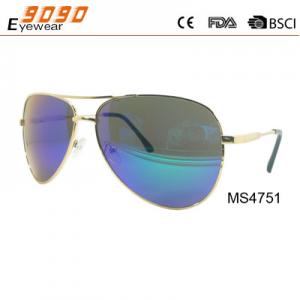 China Classic culling fashion metal sunglasses ,UV 400 Protection Lens,suitable for men and women supplier