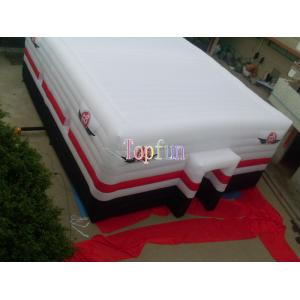 China Lightest Square Inflatable Event Tent / 12m White Waterproof Fabric Inflatable Tent supplier
