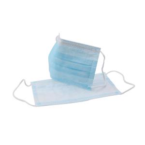 Medical Safety 3 Ply Non Woven Face Mask Anti Virus Fiberglass Free Function