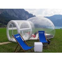 China Outdoor Single Tunnel Inflatable Bubble Tent Camping Family Stargazing For Rent on sale