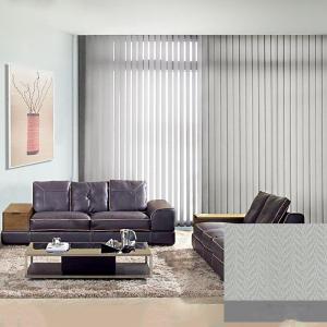 Decorative Vertical Intelligent Window Blinds Polyester Material