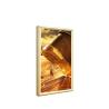 China 32 Inch Wooden Frame Advertising Display Screen With Split Display Function wholesale