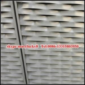 China esthetic aluminium expanded mesh wall claddings supplier