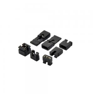 China ROHS Approved Mini Jumper Connector , Female 2 Pin Connector 2mm 2.54mm 3.96mm Pitch supplier