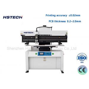 Using SMC Cylinder Semi-auto 1.2M Screen Printer for Printing LED Tube PCB