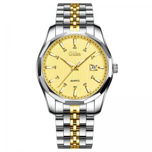 China 10.9mm Thickness Fashion Quartz Watches , 304L Stainless Steel Watch For Men supplier