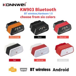 Konnwei Bluetooth 16 Pin Kw903 ELM327 Auto Car OBDII Code Scanner