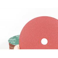 China 5 Inch Sanding Discs 100mm Aluminum Oxide Resin Fiber Sanding Discs For Angle Grinder Start on sale