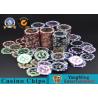 China ABS Casino RFID chips 12g Clay Poker Chips With Ultimate Sticker , 40mm Diameter wholesale