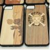 China Laser Engraving Blank Wood iPhone X Case Light Weight with Custom Design wholesale