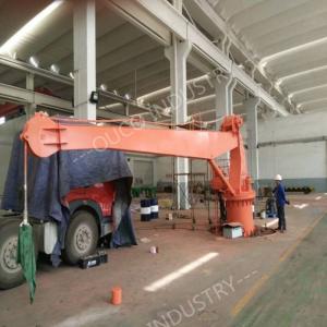 China Steel Material 9m 3t Marine Jib Crane Stiff Boom supplier