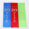 China Colored Custom Sports Ribbons , High Durability Athletics Place Ribbons wholesale