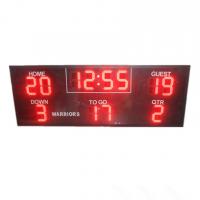 China Portable Digital Scoreboard , Wireless Football Scoreboard Back Maintenance on sale