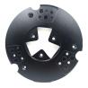 China 270mm HTC Conversion Plate With Triple Trapezoid Shape Magnetic Slots To Be Able To Use Variety Types Of Trapezoid Floor Grinding Diamond Tools wholesale