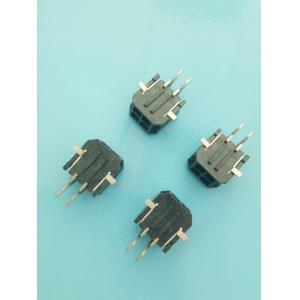 China 3.0mm Pitch Auto Electrical Connectors Vertical SMT Wafer Connector Black Color supplier