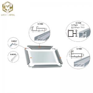 China Anodized Aluminium Corner Profile 18mm Kitchen Door Aluminium Frame supplier