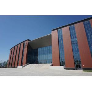 China Architectural Exterior Wall Cladding Facade Systems , Rainscreen Cladding Systems supplier