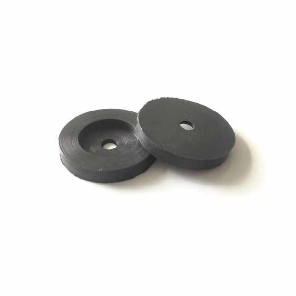 Grommet de goma de silicona de espesor personalizado para aplicaciones redondas