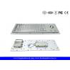 China Kiosk Keyboard And Trackball Keyboard Stainless Steel With Pointing Devise wholesale