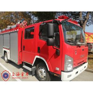 110km/h High-Speed Commercial Fire Trucks with Stainless Steel Tank and Isuzu Chassis