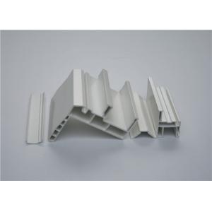 China Custom made White lead free UPVC Window Profiles 82mm for window sash supplier