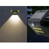 Outdoor Solar Wall Spotlight With Motion Detector , Wireless Solar Security