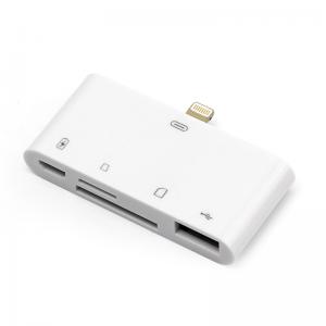 China Ipad Iphone Lightning To Usb Camera Connection Kit 4 In 1 With SD Card And Card Reader supplier