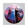 China Decoration Gift 3D Lenticular Badges With Elsa And Anna Princess wholesale