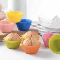 China Multicolor Kitchen Baking Tool Durable , Non Stick Silicone Baking Cups on sale