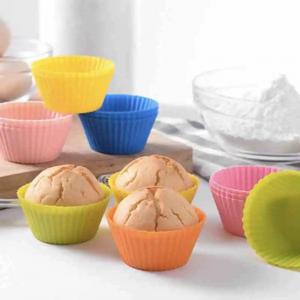 China Multicolor Kitchen Baking Tool Durable , Non Stick Silicone Baking Cups supplier