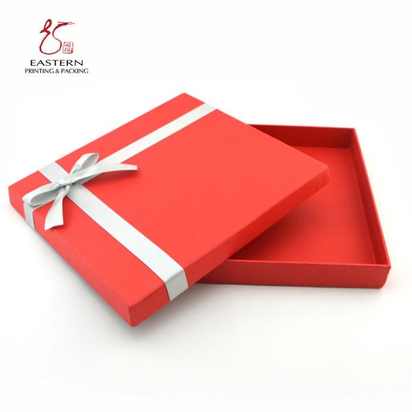 2mm thickness CMYK Color 28cm Width Hard Cardboard Gift Boxes Customized Logo