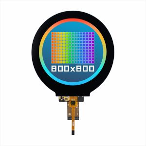 China 3.4 inch Round TFT LCD Display With Capacitive Touchscreen MIPI DSI wholesale
