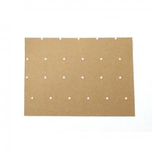 China Customized Perforated Kraft Paper Square Round Rectangle Shape supplier