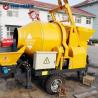Pequeña bomba concreta portátil de JBS30 30m3/H con el mezclador
