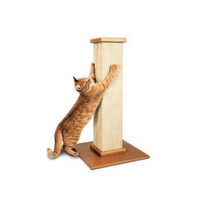 China Vertical Cat Scratching Poles Sisal , Carpet Cat Scratching Post Pantone Color supplier