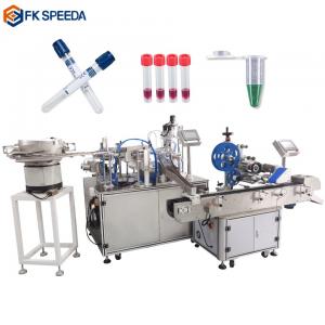 China FK-801 Automatic Reagent Test Tube Filling Machine for Vacuum Blood Collection Tubes supplier