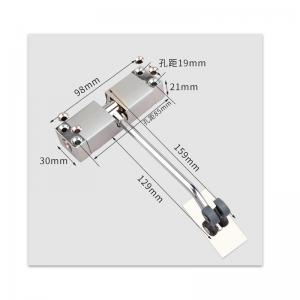 Automatic Sliding Aluminum Door Closer Adjustable 25-65kg Apply Weight 175 Degrees