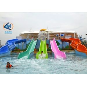 China 1.9m/2.5m Height Amusement Park Slide Outdoor Water Slide High Durability wholesale