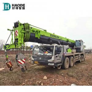 China 80 Ton Mobile Crane ZTC800H553 by HAODE Max. gradeability 40% Max. travel speed 90km/h supplier