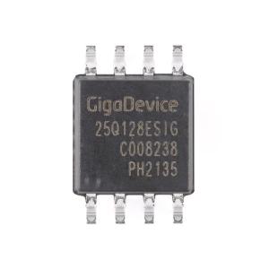 China Spi 128m Nor Flash 128mbit 16mx8 133mhz Sop-8 Memory Data Storage GD25Q128ESIGR wholesale