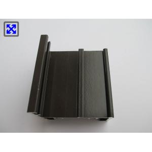 China Black 6063 - T5 Aluminium Trim Profiles , Aluminium Extruded Profiles T3 - T6 Temper supplier