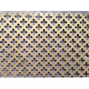 China 1.22x2.44m Stainless Steel Perforated Metal Sheet Hexagonal Hole supplier