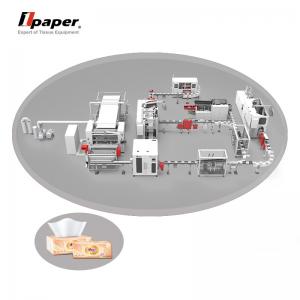 Handkerchief Paper Production Line 6KW Tissue Paper Making Machine for Toilet Paper Rolls