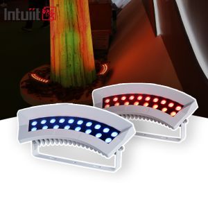 China LED ツリー ハグ ランプ 屋外 dmx512 36W RGBW 色とりどりのガーデンスポットライト 景観照明 IP65 アルミニウム LED ハグ ツリー ライト supplier