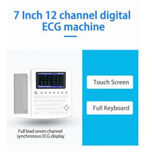 Six Channel ECG Machine with Single / Multiple Leads & Internal / External Data Storage