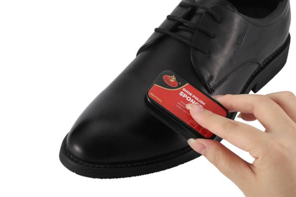 Shoe Shine Sponge Mini Cuboid Upgrade Leather Shoe Care Routine With Neutral Boot Shining Soft Sponge OEM