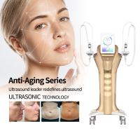 China Vertical Ultra Therapy Skin Tightening Hifu Treatment Machine 60W Family Use on sale