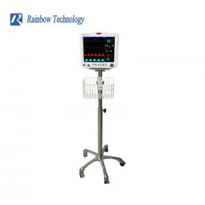 Factory directly supply hospital patient monitor trolley quality assured cart