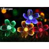 Flower Shape Decorative LED String Lights Color Changing CE ROHS FCC Approval